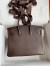 Hermes Birkin 25 Retourne Handmade Bag In Chocolat Chevre Mysore Leather