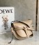 Loewe Gate Small Bag In Sand Calfskin and Jacquard