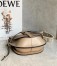 Loewe Gate Small Bag In Sand Calfskin and Jacquard