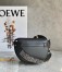 Loewe Gate Dual Mini Bag In Black Calfskin