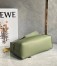 Loewe Puzzle Hobo Bag In Green Nappa Calfskin
