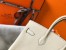Hermes Birkin 25 Bag In Beton Clemence Leather with GHW