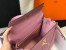 Hermes Kelly 25cm Sellier Bag in Mauve Sylvestre Epsom Calfskin GHW