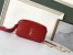 Saint Laurent Lou Mini Bag In Red Calfskin