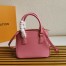 Prada Mini Galleria Bag In Pink Saffiano Leather