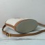 Prada Mini Buckle Bag in Linen Blend and Leather 