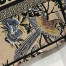 Dior Medium Book Tote Bag In Beige Jardin d'Hiver Embroidery