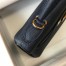 Hermes Kelly 25cm Retourne Bag in Navy Blue Clemence Leather GHW